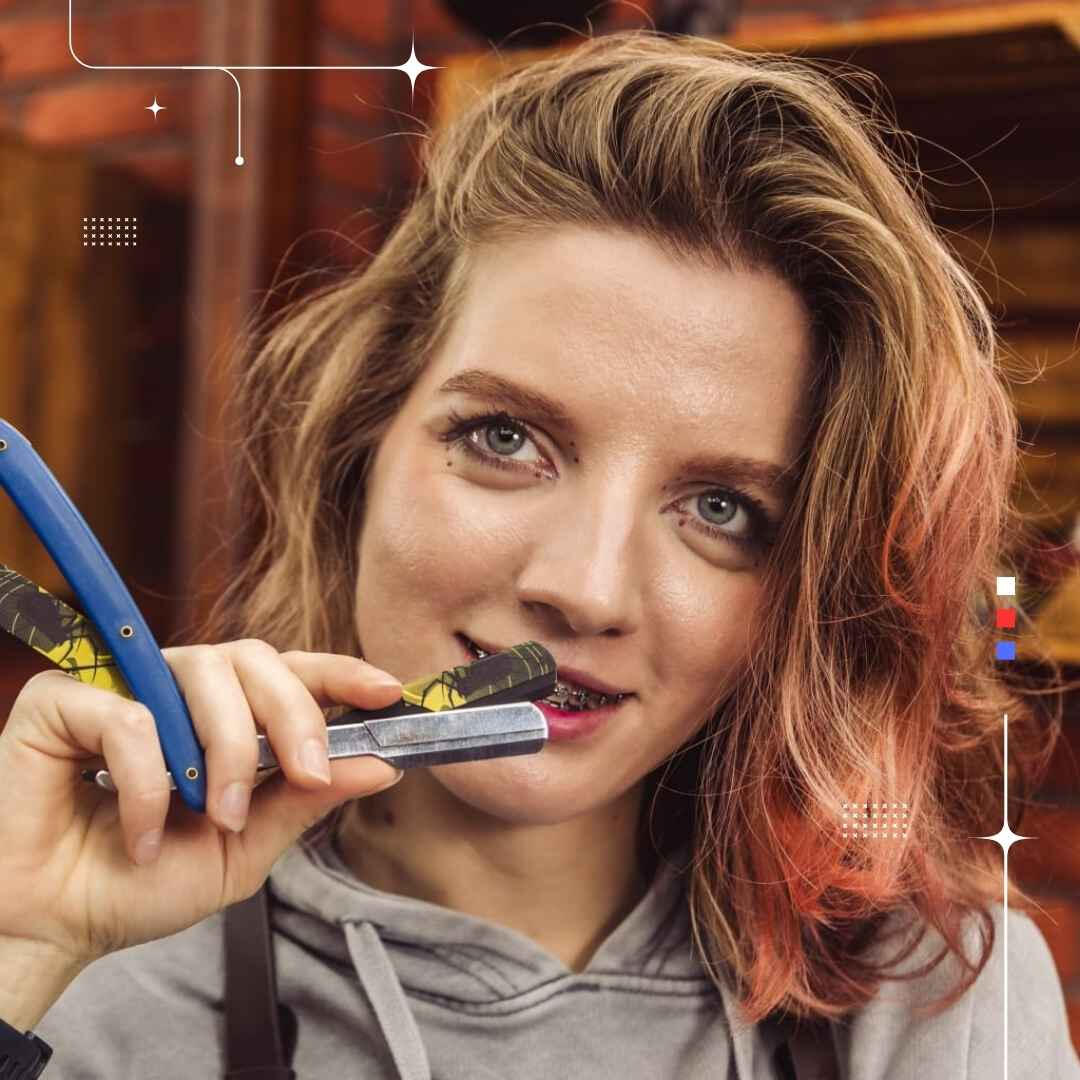 Ręce, które się nie zatrzymują Ciągle się uczę. Kursy, szkolenia, nowe techniki. Bo brzytwa w ręku to odpowiedzialność, a każde cięcie ma być oparte na aktualnej wiedzy, nie na przyzwyczajeniu